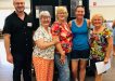 James Pennay, Sandy Hamilton, Marie Lally, Leanne Long and Heather Dickson at the Forest Wind Information Session at the Kia Ora Hall last month