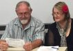 Probus welfare Officers Daryl and Ann Christie help to look after Probus members