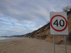 Police Beat - 40km beach speed limit