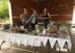 P&C mums, Sandra Lindenberg, Megan Braunberger and Marissa Powers, helping out on the Mother’s Day Stall at Rainbow School