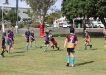 Great work from students who participated in the ‘Bush versus Beach’ Under 10s/11s football exhibition matches hosted at the Rainbow Beach Community Oval last month