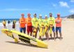 Members of the Brisbane Lifesaving Service helped out the local Rainbow Beach lifesavers last month while testing their skills in a new environment