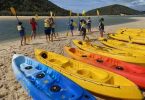 Rainbow Beach State School ‘Learn to Surf and Kayak Session’ supported by Epic Ocean Adventures
