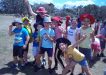 Some of the Tin Can Bay Year 4 students enjoying their fun in the sun