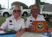 Dianne and Stuart Pryor remind everyone about the annual Coastguard Easter Roadside Collection!