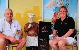 Sharon Parker says goodbye to Little Eddie and Ed’s Beach Bakery!