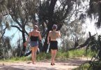 We have a beautiful environment to walk in, like Double Island Point, but almost three in four locals in our region are not physically active enough