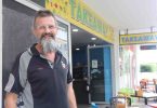 Andrew Kingsley from Rainbow Beach Fruit is hopeful of finding a home for his family - and says something must be done about the housing on the Cooloola Coast