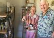 Probus - Don and Judy select goods from the Lindols Farm Shop