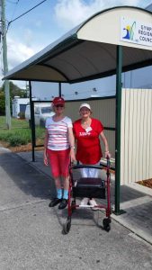 Cooloola Cove Wheelie Walkers Walk Organisers: Judy Kiddle and Maggie Travers meet at the CC Shopping Centre bus stop