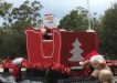 The handcrafted sleigh used to spread Christmas cheer throughout the area