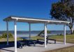 The all abilities access double shelter is ready for you to enjoy the view.