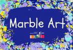 Marble Art at Gympie Library
