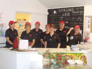 The much-loved Dragon’s Lair Cafe has been in operation for ten years at the TCB markets