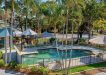 The beautiful saltwater pool area of the family friendly Rainbow Getaway Apartments