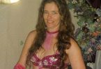 Jess several years ago as she continued on her belly dance journey