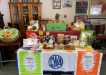 QCWA - Country Kitchen display at the RSL where Gabriella and Mollie gave a presentation to RSL members and guests.