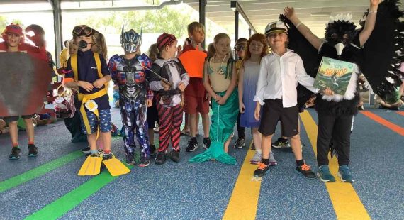 Our recent dress-up parade was the highlight of the week-long Annual Book Fair that saw students and staff go to amazing lengths to foster a love of reading.