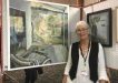 2022 Art Show- Kate Websdale, winner of Open Section with The View