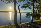 Come and enjoy the serenity and beauty of our early morning walks along the Tin Can Bay foreshore. Photo taken by Robyn Adam on a recent walk.
