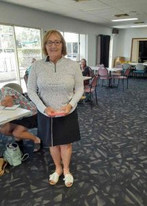 Golf - Glenda Pietzsch, our Division 2 August monthly medal winner