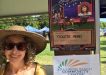 CIRS volunteer coordinator Rita Marigliani selling tickets at Rainbow Beach Markets in November
