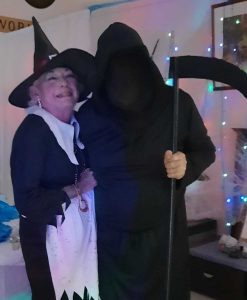 Witches and Grim Reapers – arrgghhhh! AKA Penny and Paul