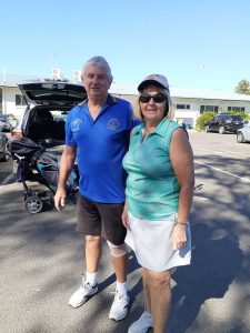 Russell and Nadia Engler ready to play social practice golf