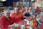 Quilters - Our members enjoying the festivities at our Christmas celebration