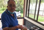 TCB RSL - Wellbeing Officer, Terry Giles, cooking up a storm at our monthly drop-in sausage sizzle