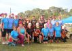 The long paddle crews (Cooloola and Hervey Bay Dragon Boat Clubs)