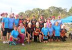 The long paddle crews (Cooloola and Hervey Bay Dragon Boat Clubs)