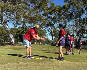 Tin Can Bay State School students are now able to undertake golf as a school sport