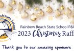 Rainbow Beach P&C Raffle Poster